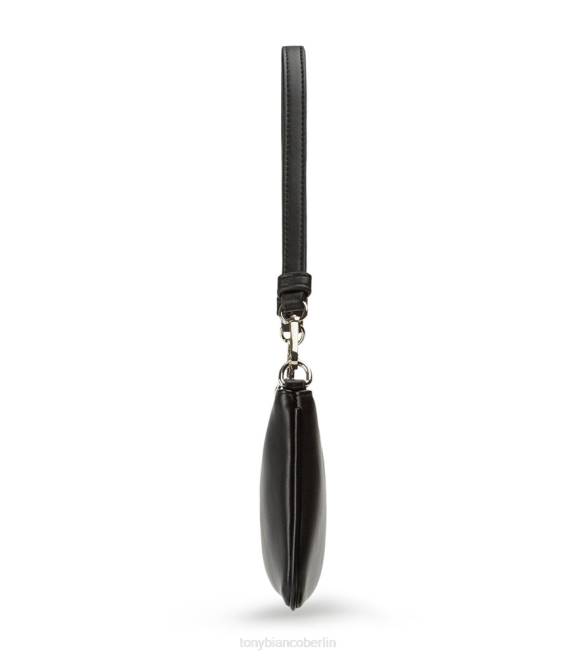 Handtaschen| de Tony Bianco Frauen Banjo-Umhängetasche schwarzes Leder 4624706